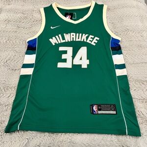 Nike Green Basketball Jersey